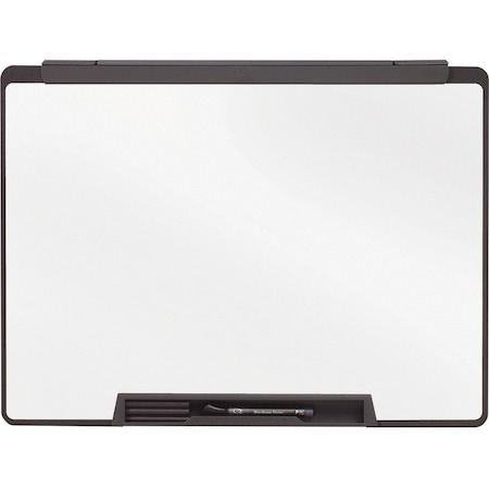 QUARTET Dry-Erase Board, Motion Cubicle, w/marker, 18"x24", Black QRTMMP25